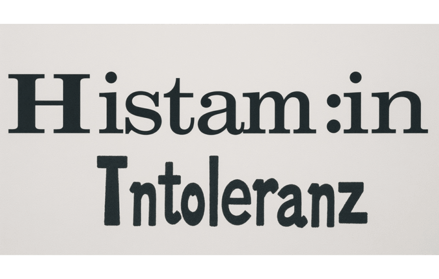 Histaminintoleranz